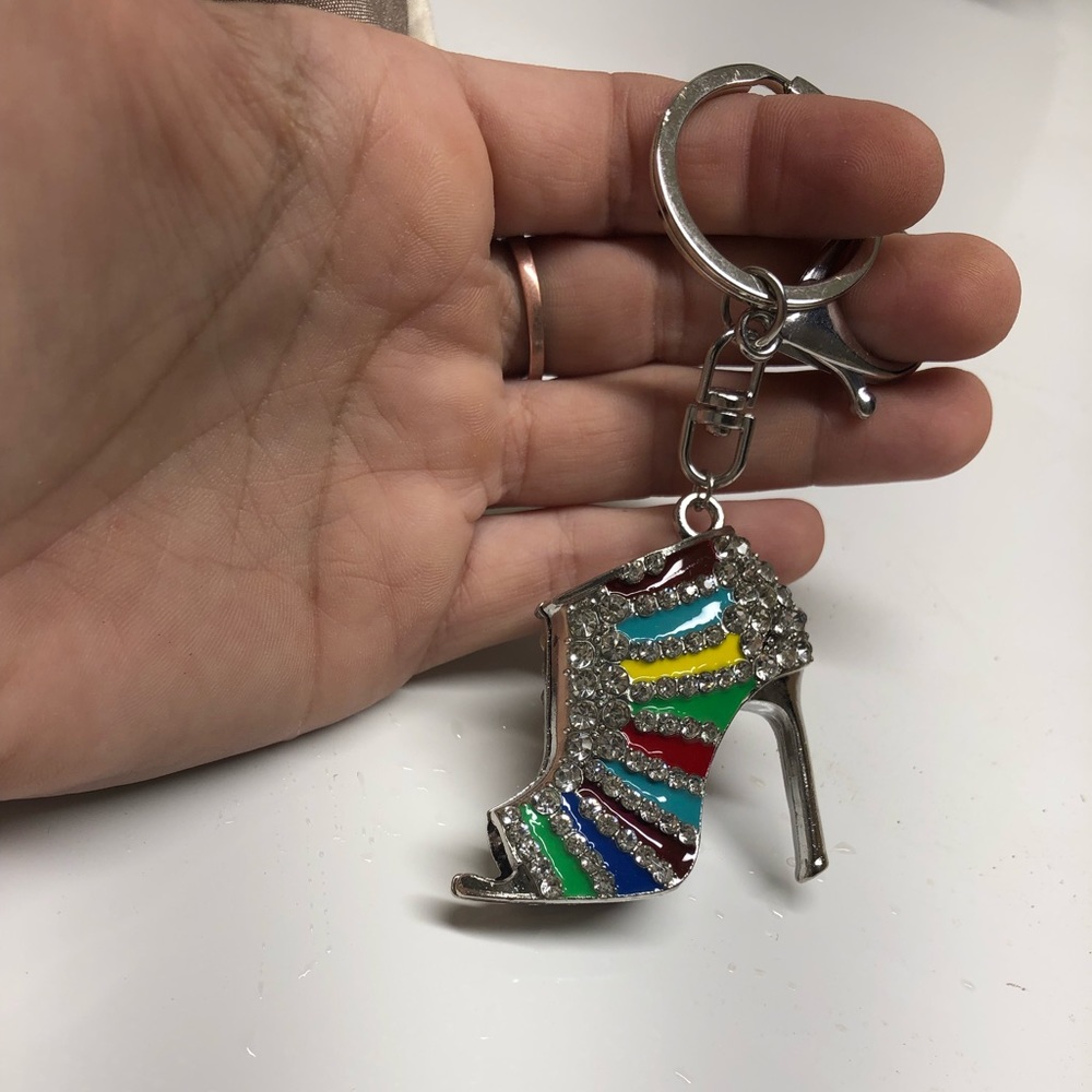 Stiletto keychain super fun!